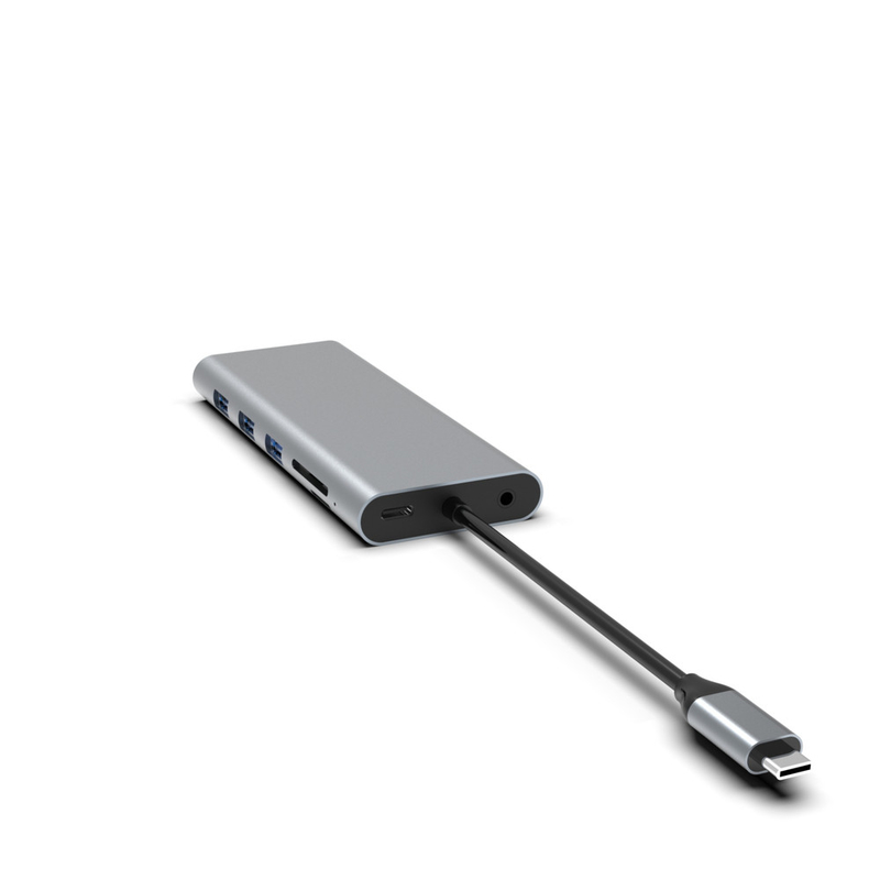 5 σε 1 USB C Hub με Ethernet USB A Rj45 Adapter Τύπος C Docking Station MacBook