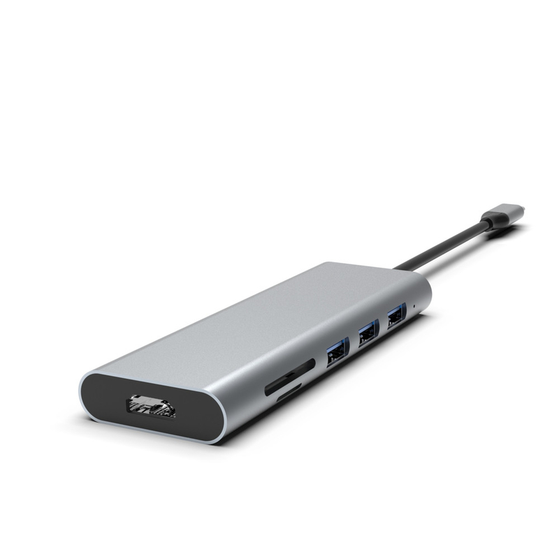 Υψηλής ταχύτητας USB-C Hub προσαρμογέα με USB 3.0 HDMI PD φόρτιση Custom Logo Διαθέσιμο για