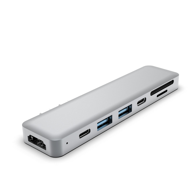 Προσαρμοσμένο διπλό USB c Hub προσαρμογέα Dock 6-in-1 HDTV Dock Προσαρμόσιμα USB Hubs για MacBook