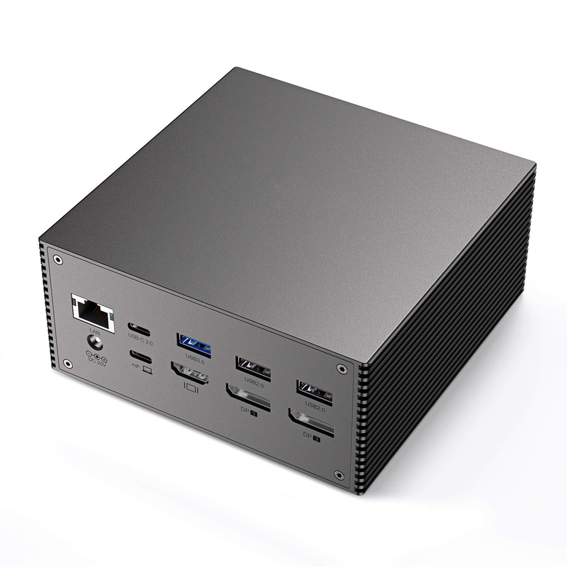 USB C Docking Station με έξυπνη διάχυση θερμότητας 4K ανάλυση HDMI Video Output Space