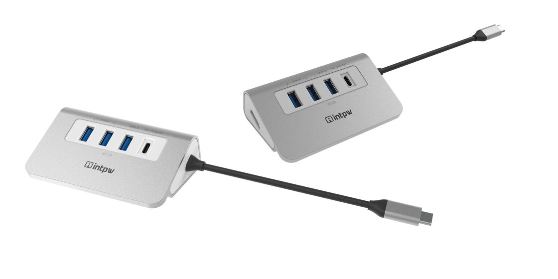 3.0 USB-C σε USB-A Αναπροσαρμοστής 4 θύρες Τύπος C HUB Επεκτατής Διαχωριστής OTG Αναπροσαρμοστής Σταθμός Ενσωμάτωσης Λάπτοπ PC