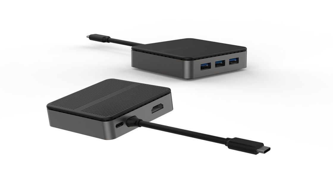 3 σε 1 Adapter USB C σε HDMI Multiport Adapter Type-C Hub με 4K HDMI Port PD M Φορτίο USB 3.0 OTG Daax 100Wta