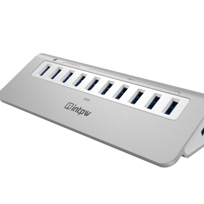 Hdmi Type C σε USB 3.0 Hub 11 θύρες USB A Hub Πολλαπλές θύρες για φορητούς υπολογιστές Windows Gaming