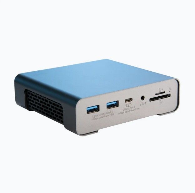 Hdmi 4K Triple Monitor Docking Station Usb C με θύρα Ethernet για το Macbook Air Laptop