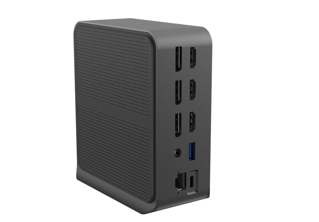 Thunderbolt Dock Triple Monitor 18-In-1 USB C Σταθμός αποσύνδεσης USB C Hub Πιθανότητα ξεκλειδώματος