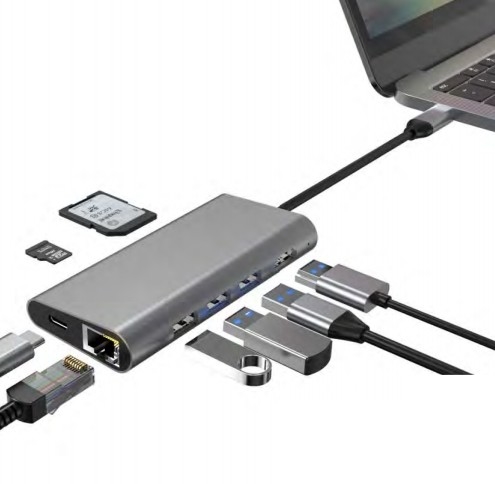 10/100/1000 Mbps Ethernet USB C προσαρμογός συμβατός με Windows/ MacOS/ Android/ Linux Μέχρι 10Gbps ταχύτητα μεταφοράς δεδομένων