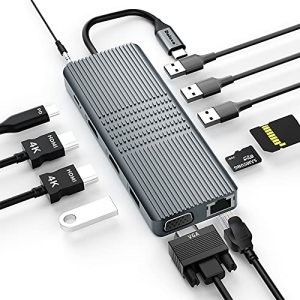 11 IN 2 USB C Hub PD 3.0 HDMI τεχνολογία σύνδεσης οθόνης Surface Pro 7 Hub Docking Station