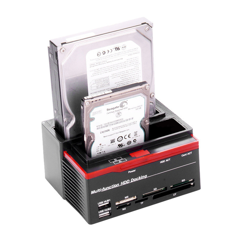 Hdd Ssd Docking Station για πολλαπλά SATA 3.5 δίσκα με offline κλώνο