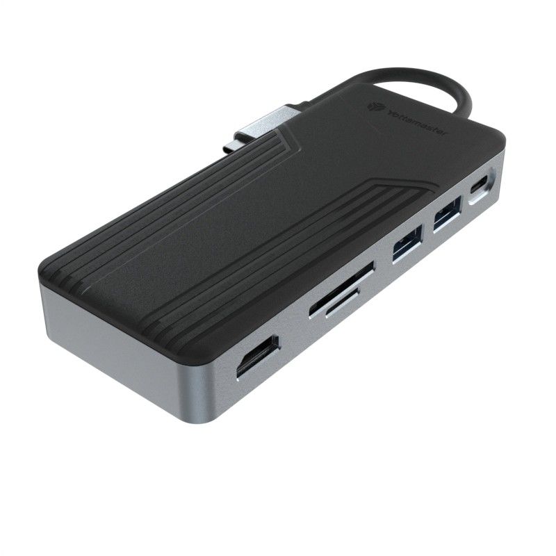 Αλουμινένιο USB C Hub 9 σε 1 Type C Docking Station με SSD Enclosure Πολυλειτουργικό