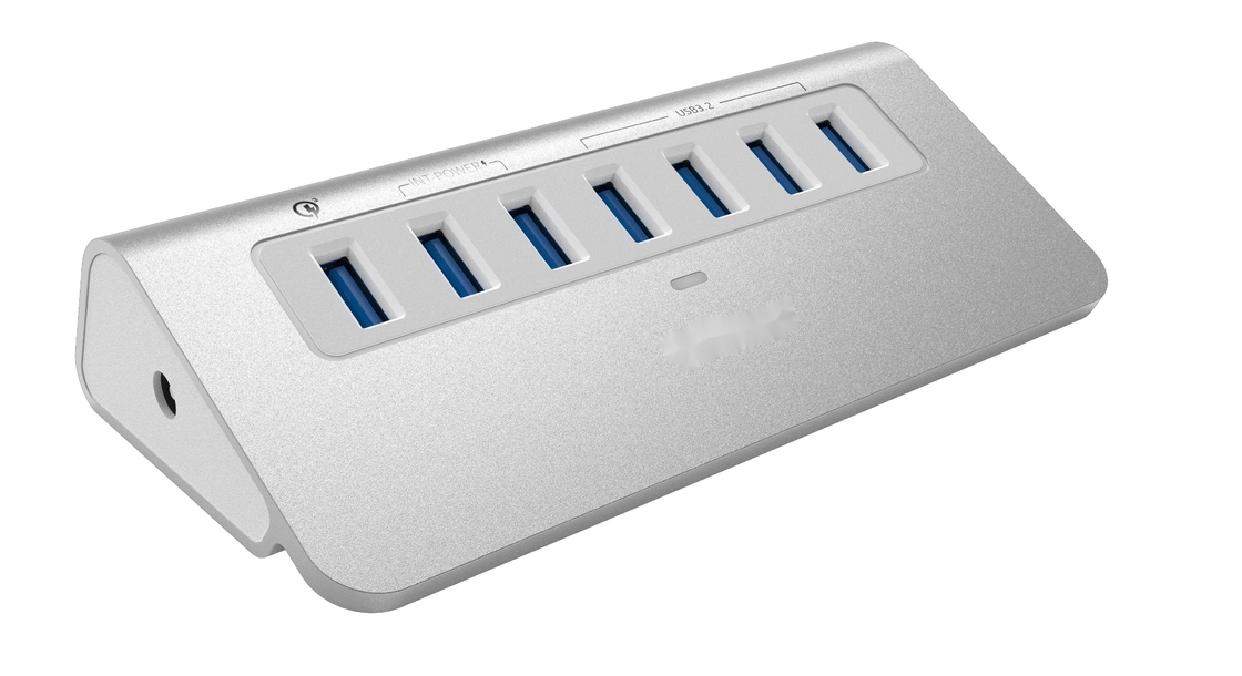 Εύκολο ασημένιο USB C Docking Station με Displaylink IC και θύρες USB 3.0