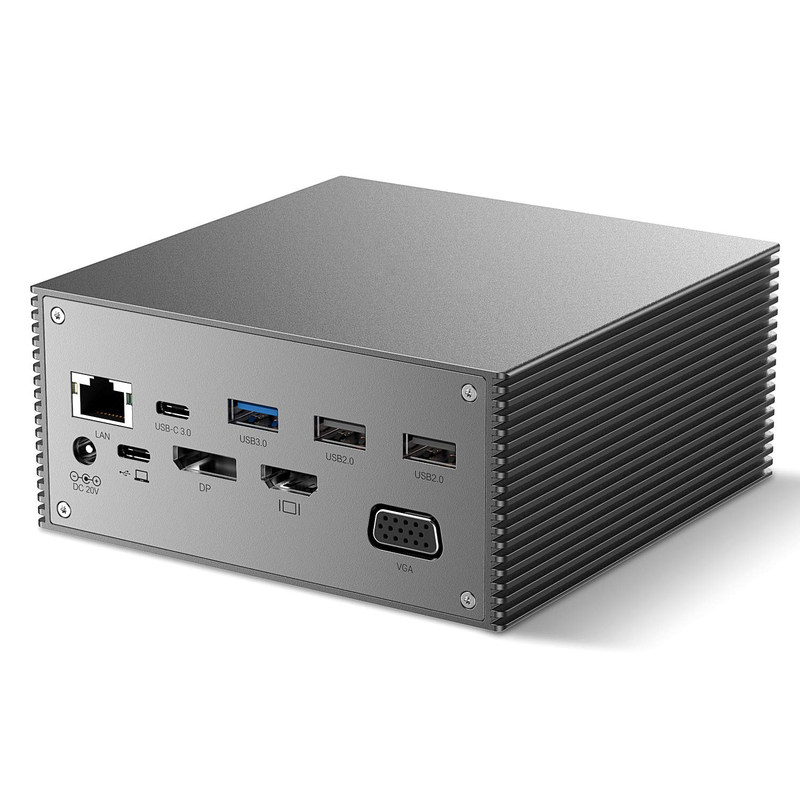 Θάντερμπολτ 4k Μονιτέρ Θάντερμπολτ USB-C Δύο HD 4K Σταθμός Ενσωμάτωσης 16-In-1 Hub Adapter MST Macbook & Desktop