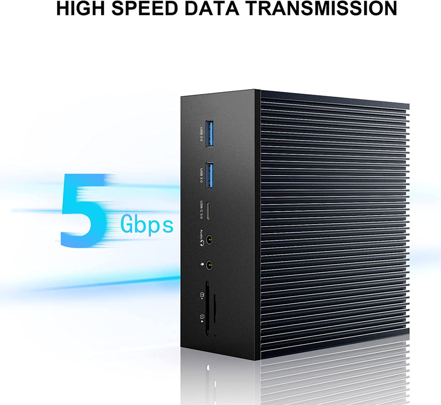 17 Σε 1 100w USB C Docking Station PD Γρήγορη φόρτιση φορτιστή/PC Host/USB 2.0/3.0 Hub/HDMI 4K60HZ /PD 4K/60HZ