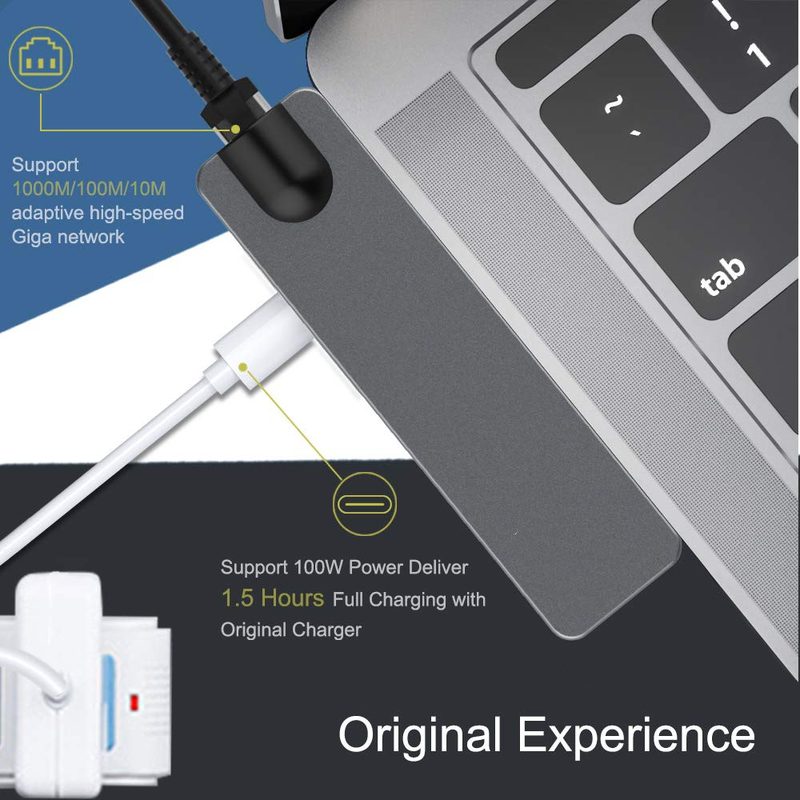 Vga Hub Hdmi Usb C Σταθμός αγκυρώσεως Usb C Multi Hub Splitter Concentrator Φορητός PC Dockstation