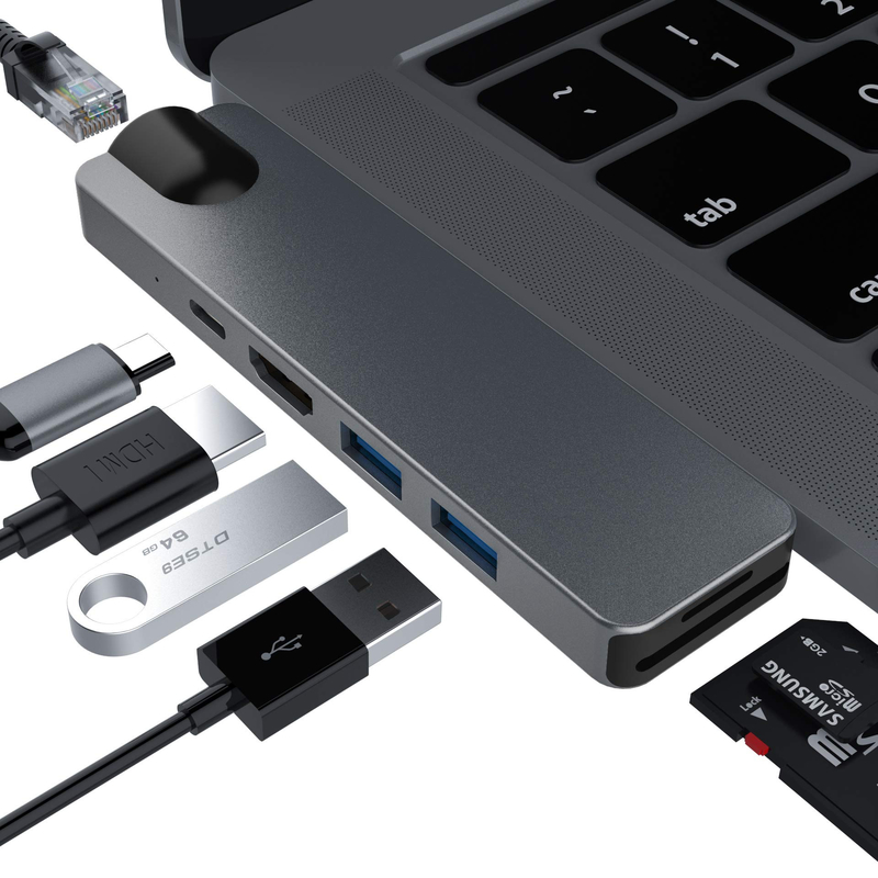 Vga Hub Hdmi Usb C Σταθμός αγκυρώσεως Usb C Multi Hub Splitter Concentrator Φορητός PC Dockstation