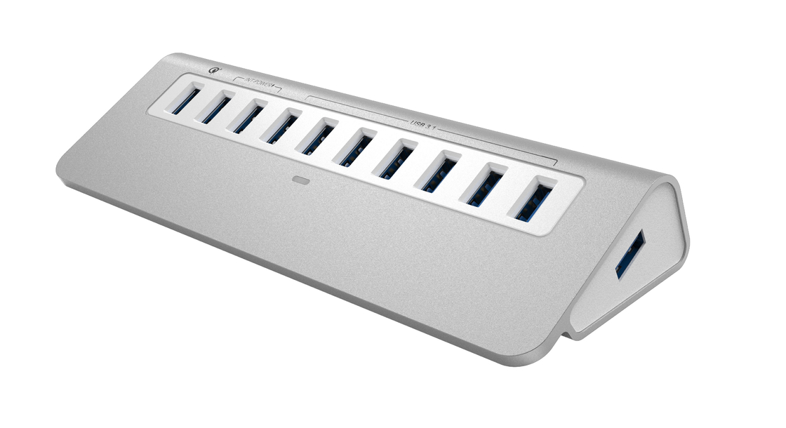 10 σε 1 USB C HUB 2.0-4.0 Τύπος C HUB Πολλαπλός διαχωριστής προσαρμογέα OTG προσαρμογέα ισχύος USB για Macbook