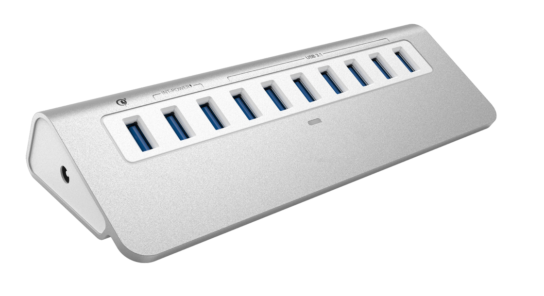 10 σε 1 USB C HUB 2.0-4.0 Τύπος C HUB Πολλαπλός διαχωριστής προσαρμογέα OTG προσαρμογέα ισχύος USB για Macbook