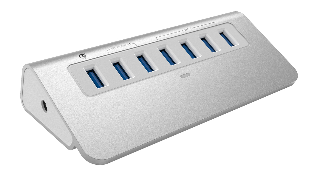 Usbc Usb A Multiport Adapter AUSB Hub 7-1 5Gbps 8 σε 1 Type-C Hub USB2.0-3.0 Λάπτοπ Mac Book