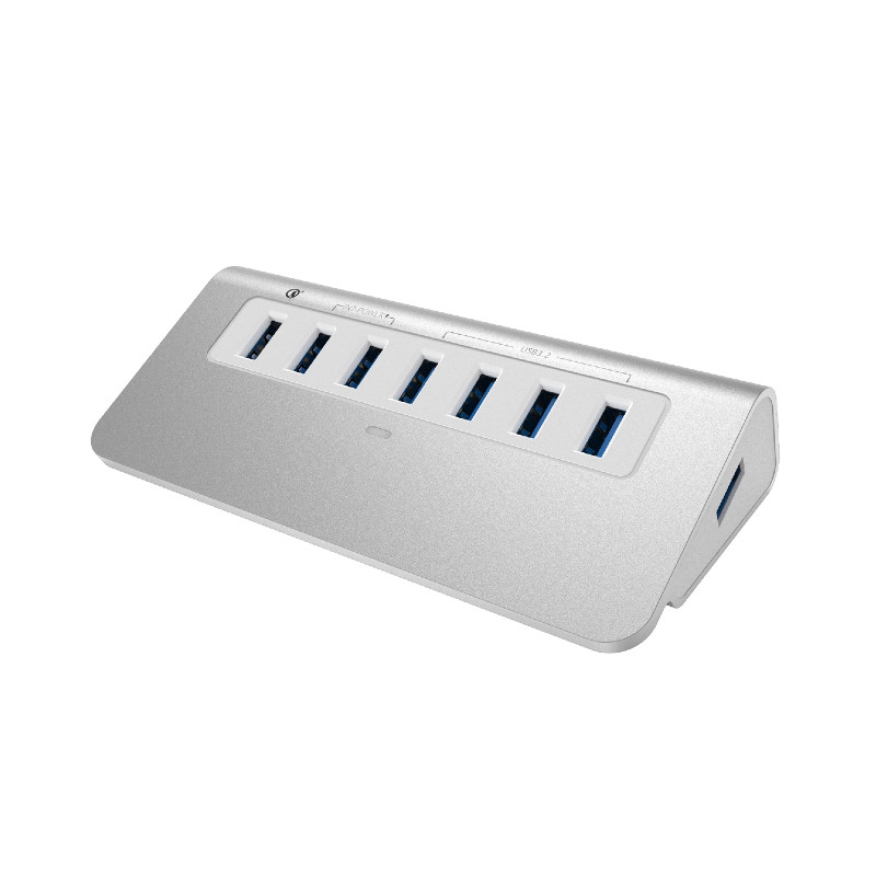 Usbc Usb A Multiport Adapter AUSB Hub 7-1 5Gbps 8 σε 1 Type-C Hub USB2.0-3.0 Λάπτοπ Mac Book