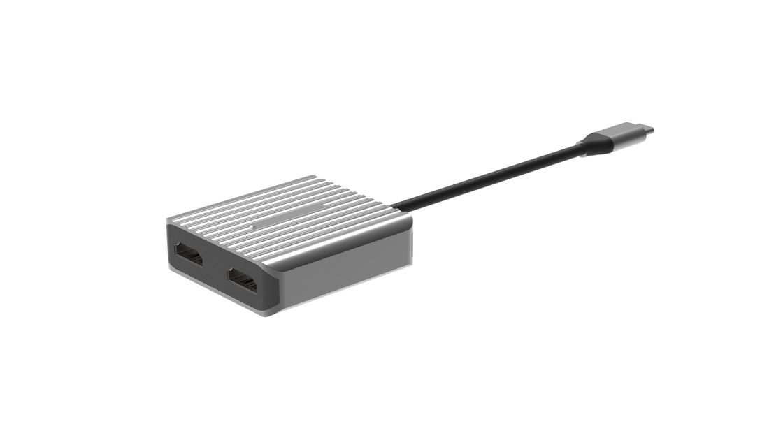 Υψηλής ταχύτητας Hdmi σε USB A Adapter Usbc 2 HDMI 8K 4K Dual Mirror Portable