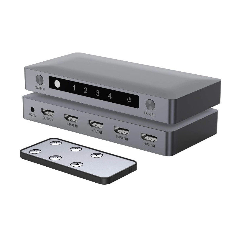 4K Ultra Hd Hdmi Switch 4Kx2K 4 Port 4Port Video Splitter 1x4 4K30Hz HDMI V1.4 Splitter 1 σε 4 έξω 4K 3D 1080P