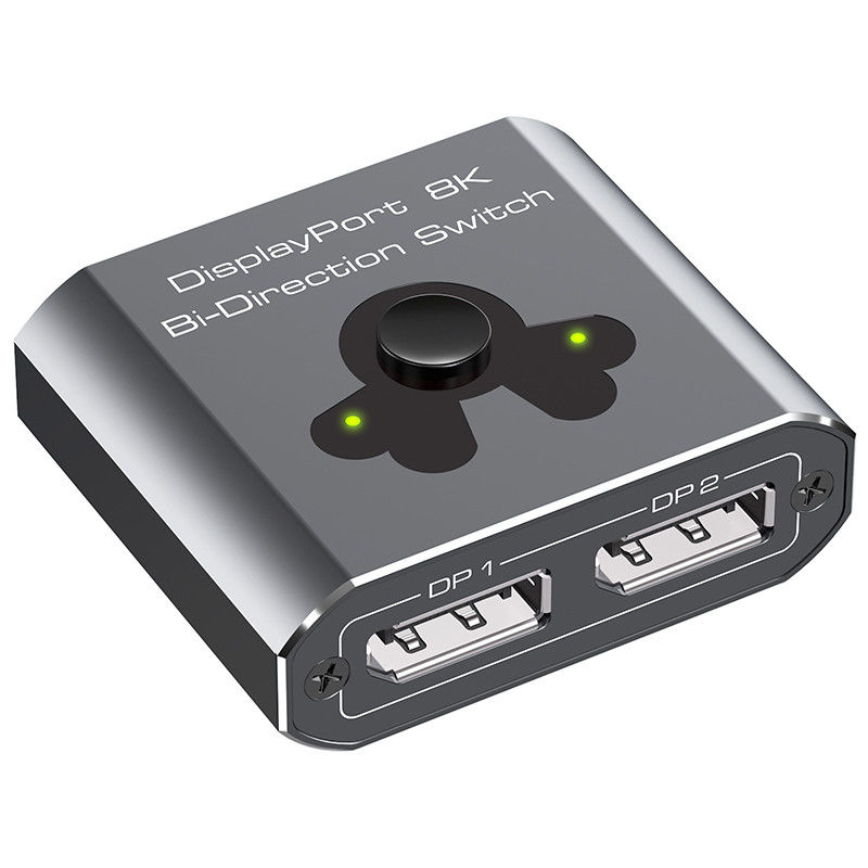 8K60Hz Port Switcher για εύκολη λειτουργία και υψηλής απόδοσης DP 1.4 Switching