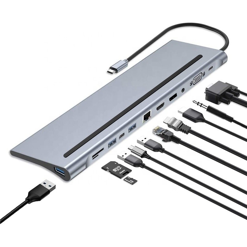 Διασύνδεση USB C Πολυλειτουργία Τύπος C Θύρα με προσαρμογέα SD TF OEM/ODM Δικαιούται