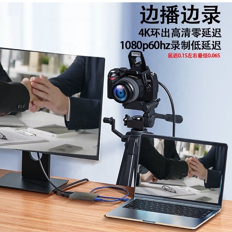 Κύκλος USB C τύπου C Hub με κάρτα λήψης βίντεο υψηλής ευκρίνειας 4K 60Hz HDMI