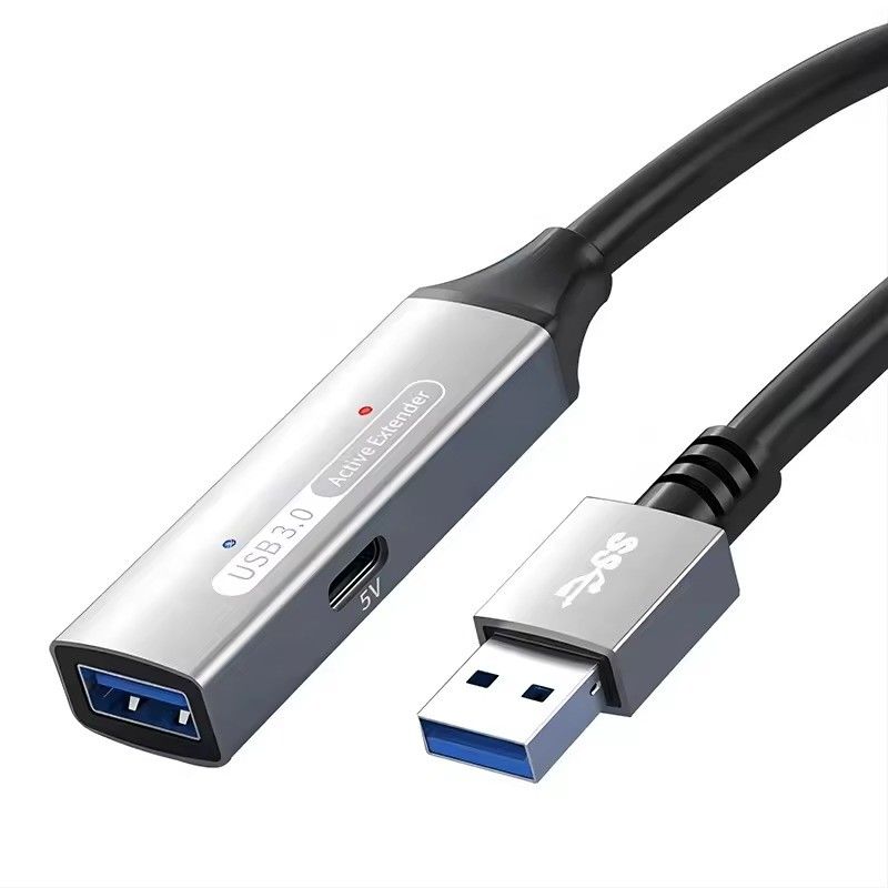 USB 3.0 Hub επέκταση τύπου A αρσενικό προς θηλυκό καλώδιο δεδομένων με USB C Hub ισχύος επιπλέον μακρύ