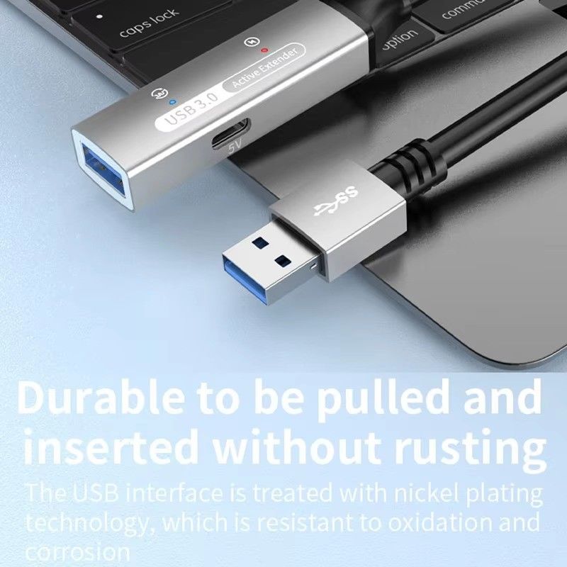 USB 3.0 Hub επέκταση τύπου A αρσενικό προς θηλυκό καλώδιο δεδομένων με USB C Hub ισχύος επιπλέον μακρύ
