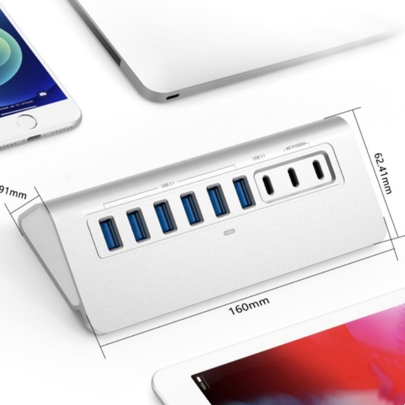 USB C τύπου-C προς RJ45 Ethernet Gigabit Lan Adapter για φορητούς υπολογιστές σε μεγάλη ζήτηση