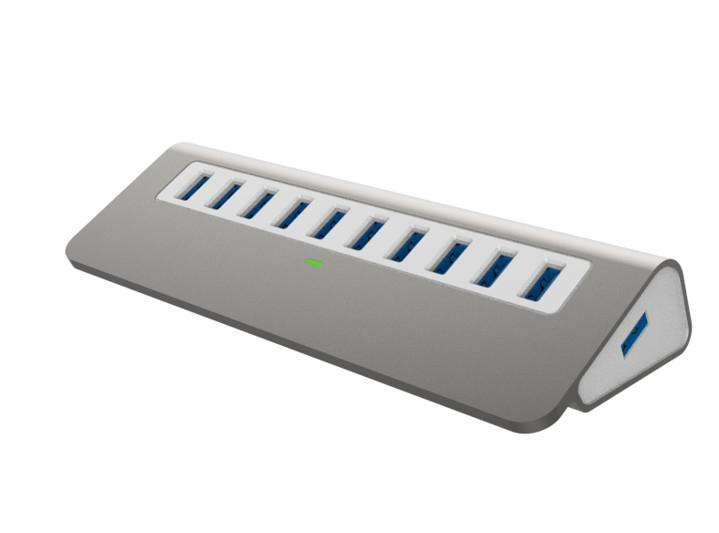 USB 3.1 Διασύνδεση 4-In-1 Τύπου C Hub Πολλαπλός προσαρμογός για ταχεία μεταφορά δεδομένων