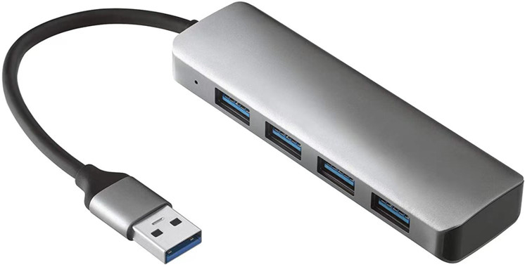 USB 3.0 σε 6 θύρες USB Hub και 1000Mbps Ethernet Adapter για συμβατότητα ανδρών-γυναικών