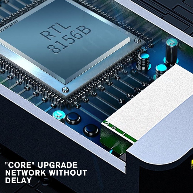 Δύο σε ένα αλουμινένιο προσαρμογέα Ethernet USB 3.0 τύπου C για γρήγορη και σταθερή σύνδεση δικτύου