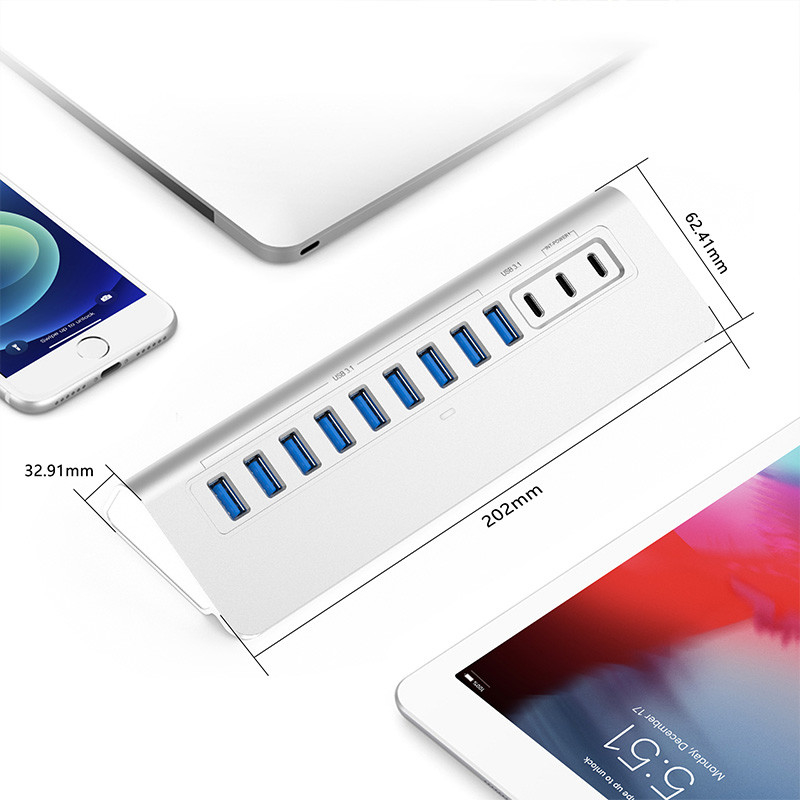 USB C τύπου-C προς RJ45 Ethernet Gigabit Lan Adapter για φορητούς υπολογιστές σε μεγάλη ζήτηση
