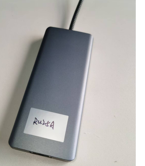 4K HDMI 9 σε 1 USB-C Hub με USB 3.1 Πολλαπλές θύρες Adapter Mac Notebook