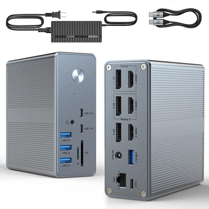 Υψηλής συμβατότητας USB C προσαρμογός για οθόνη 8K Windows με υποστήριξη OEM και υποστήριξη οθόνης 1K