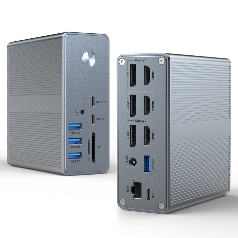 OEM/ODM Logo Thunderbolt Connection Hub για υποστήριξη οθόνης 4K και πέρα
