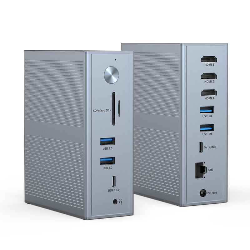 Υδροδότης Subosen USB-C PD 100W USB-C Docking Station για γρήγορη και ομαλή συμβατότητα συσκευών