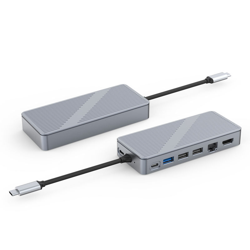 USB-C Docking Station USB 3.0 1G Ethernet 4K HDMI για συσκευές USB C Συμβατότητα