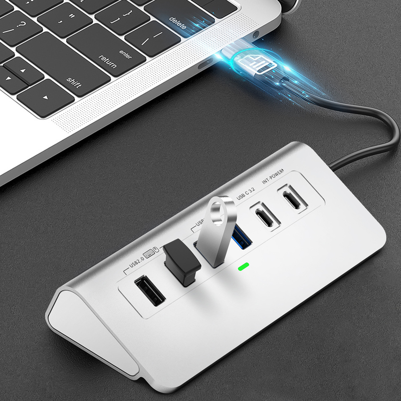 Κέντρο USB C με έξοδο HDMI 4K Υψηλής Ανάλυσης με έξοδο HDMI 4K για οθόνη υψηλής ανάλυσης και ροή βίντεο