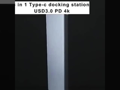 Πολυδιάστατος προσαρμογός πολλαπλών θύρων USB τύπου C 8 σε 1 για πολλαπλές εργασίες και μεταφορά δεδομένων